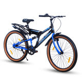 ARROGANT 26T Single Speed Hybrid Bicycle/City Bike With Center Suspension - Blue Color
