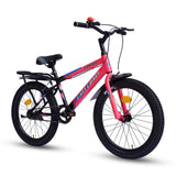Georgia Single-Speed Kids Cycle | 20T Bike for Kids - Dual Shade (Black-Pink)