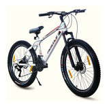 HUSTLE 21 Speed | 26T Mountain Bike/ Cycle - White Color