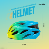 EAST COAST Adjustable Cycling Helmet for Men and Women | Padded Lightweight Mountain Bike Cycle Helmet for Kids and Adults