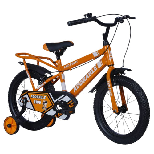 Adorable Single-Speed Kids BMX Cycle/Bicycle | 16T Bike for Kids - Orange Color