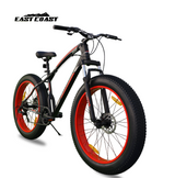 EAST COAST Unisex Trooper 21 Speed Cycle/Mountain Bike | 26T Fat Bike/Cycle Without Carrier, 17 Inch Frame, Dual Disk Brake Ideal for 13+ Years, Front Suspension