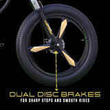 CANNON 26T (Bullet Type) 21 speed Fat Tyre Bicycle - Black Color