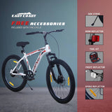 CARNAGE 24T Single-Speed Mountain Bicycle for Kids of 9 to 15 yrs Age – White Color