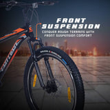 CITY X7 PRO 7 Speed | 26T Mountain Bike/Cycle - Black Color