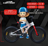 Carnage 20T Single Speed Cycle/Fat Bike for Kids - Ideal for 5 to 9 years