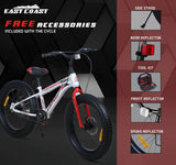 Carnage 20T Single Speed Cycle/Fat Bike for Kids - Ideal for 5 to 9 years