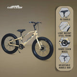 DOPE 20T Kids Fat Bike With Dual Disc Brakes - Butter Scotch Color