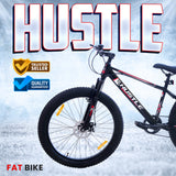 HUSTLE 7 Speed 26T Mountain Bike/Cycle - Black Color