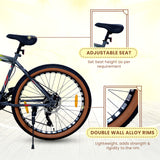 INVINCIBLE PRO 21 Speed | 26T Mountain Bike/ Cycle - Yellow Color