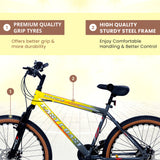 INVINCIBLE PRO 21 Speed | 26T Mountain Bike/ Cycle - Yellow Color