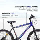 INVINCIBLE PRO 7 SPEED 26T Mountain Bike/Cycle - Blue Color