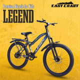 LEGEND 24T Single-Speed Mountain Bicycle for Kids of 9 to 15 yrs Age – Grey Color
