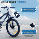 Legend 7 Speed Cycle/Bicycle for Kids | 24T Mountain Bike