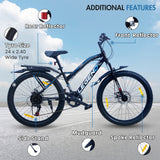 Legend 7 Speed Cycle/Bicycle for Kids | 24T Mountain Bike