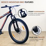 MEXICO 27.5T Single-Speed Cycle/Mountain bike - Orange Color