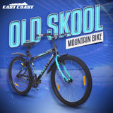 Old Skool Single-Speed Cycle/Bicycle | 26T Mountain Bike - Black Color
