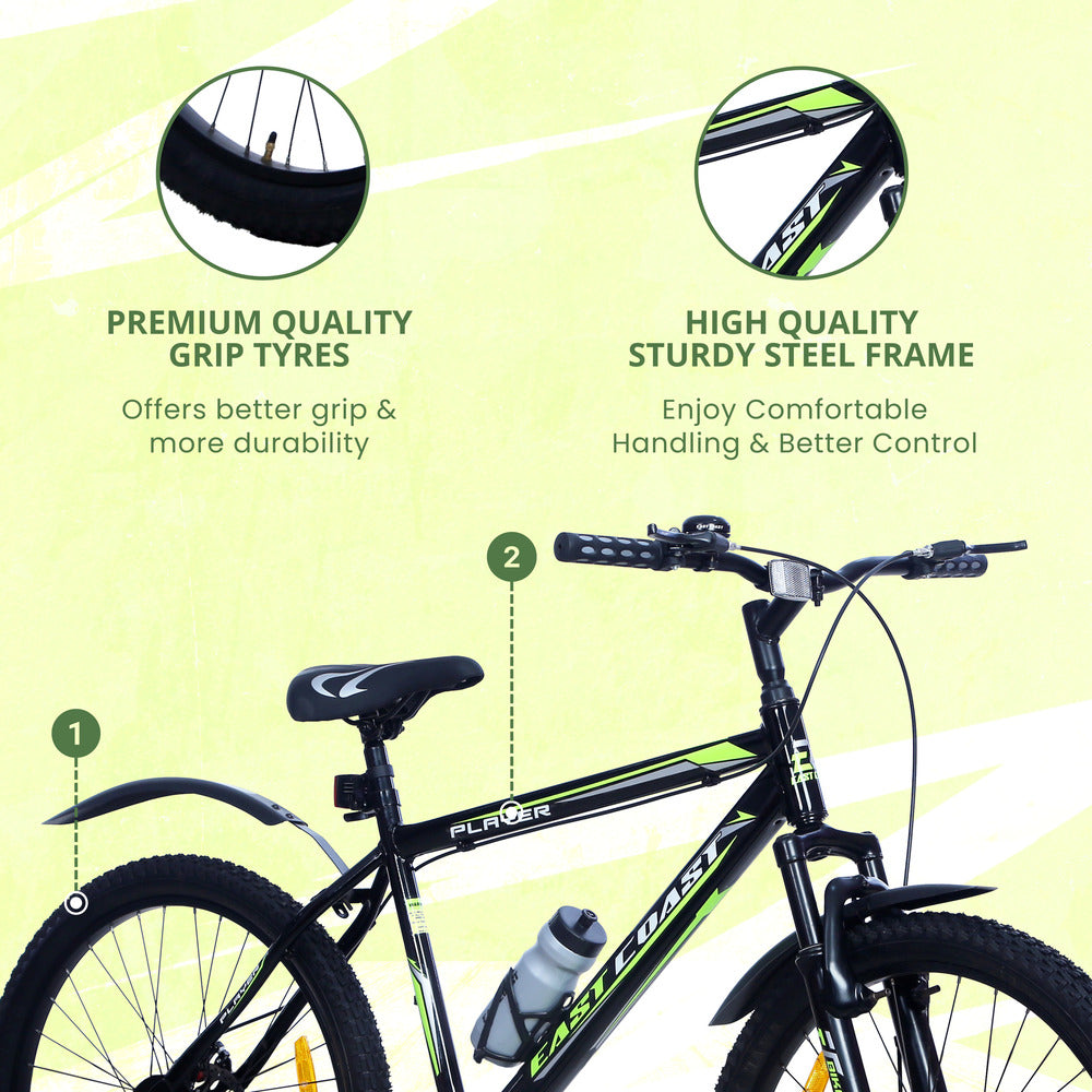 Player Single-Speed Cycle/Bicycle | 26T Mountain Bike