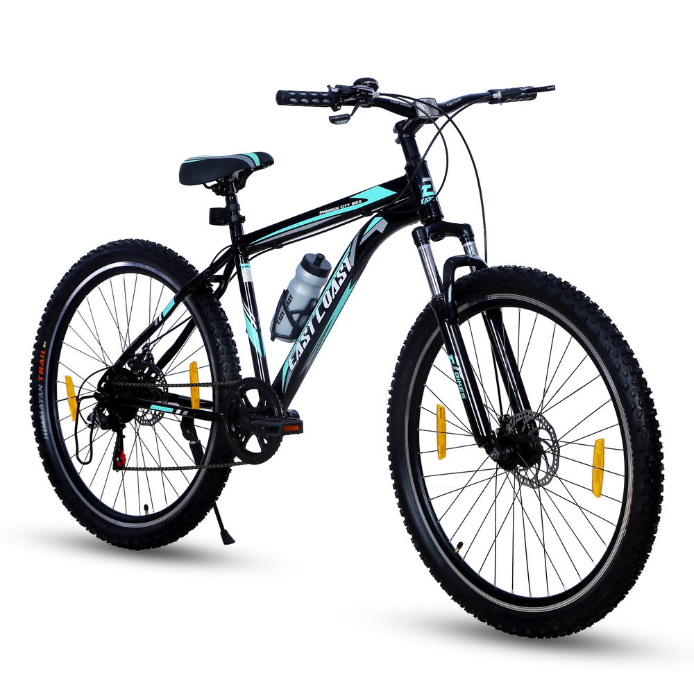 Premium City 7 Speed | 29T Mountain Bike/Cycle - Black Color