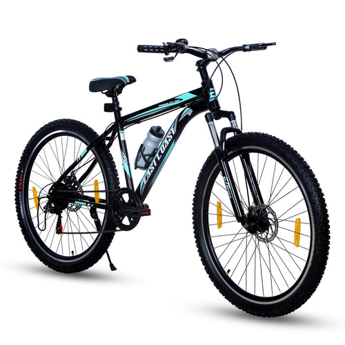 EAST COAST Premium City 7 Speed | 29T Mountain Bike/Cycle - Black Color
