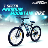 Premium City 7 Speed | 29T Mountain Bike/Cycle - Black Color