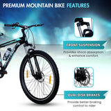 Premium City 7 Speed | 29T Mountain Bike/Cycle - Black Color