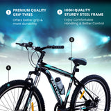 Premium City 7 Speed | 29T Mountain Bike/Cycle - Black Color