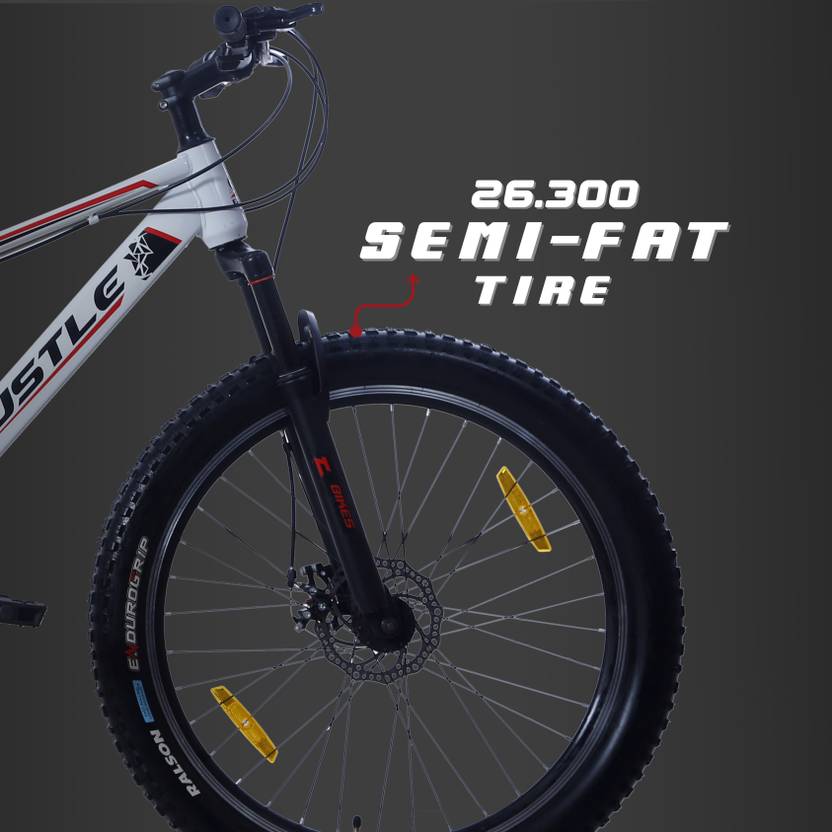 HUSTLE 21 Speed | 26T Mountain Bike/ Cycle - White Color