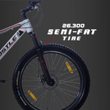 HUSTLE 21 Speed | 26T Mountain Bike/ Cycle - White Color