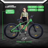 HUSTLE SINGLE SPEED 26T Mountain Fat Bike/Cycle - Green Color