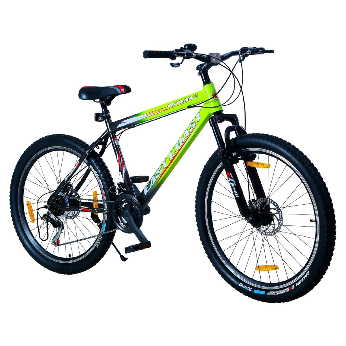 INVINCIBLE PRO 21 Speed | 26T Mountain Bike/ Cycle - Green Color ...