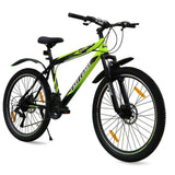 INVINCIBLE PRO 7 Speed | 26T Mountain Bicycle - Yellow Color