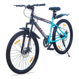 INVINCIBLE PRO SINGLE SPEED 26T Mountain Bike/Cycle with FS DD Brake - Seagreen Color