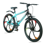 INVINCIBLE SINGLE SPEED 26T Mountain Bike/Cycle with Alloy Wheels & FS DD Brake - Seagreen Color