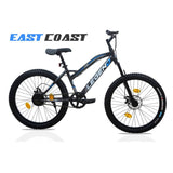 LEGEND 24T Single-Speed Mountain Bicycle for Kids of 9 to 15 yrs Age – Grey Color