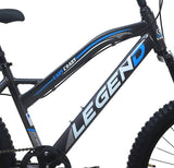LEGEND 24T Single-Speed Mountain Bicycle for Kids of 9 to 15 yrs Age – Grey Color