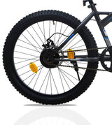 LEGEND 24T Single-Speed Mountain Bicycle for Kids of 9 to 15 yrs Age – Grey Color