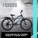 LEGEND 7 Speed | 26T Mountain Bike/Cycle - Black Color
