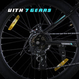 LEGEND 7 Speed | 26T Mountain Bike/Cycle - Black Color