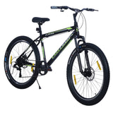 PLAYER 21 Speed | 26T Mountain Bike/Cycle with FS & DD Brake - Black Color