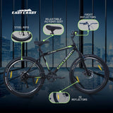 PLAYER 21 Speed | 26T Mountain Bike/Cycle with FS & DD Brake - Black Color