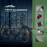 PLAYER 21 Speed | 26T Mountain Bike/Cycle with FS & DD Brake - Black Color