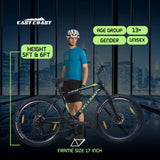 PLAYER 21 Speed | 26T Mountain Bike/Cycle with FS & DD Brake - Black Color