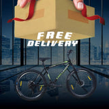 PLAYER 21 Speed | 26T Mountain Bike/Cycle with FS & DD Brake - Black Color