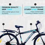 Premium City 7 Speed | 26T Mountain Bike/Cycle - Black Color
