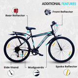 Premium City 7 Speed | 26T Mountain Bike/Cycle - Black Color
