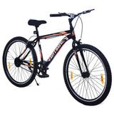 Premium City Single Speed | 27.5T Mountain Bike/Cycle - Black/Orange Color