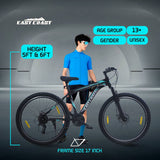 Premium City 21 Speed | 29T Mountain Bike/Cycle - Black Color
