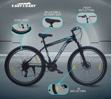 Premium City 21 Speed | 29T Mountain Bike/Cycle - Black Color