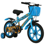 Super Bike Single-Speed 14T Bicycle for Kids - Blue Color